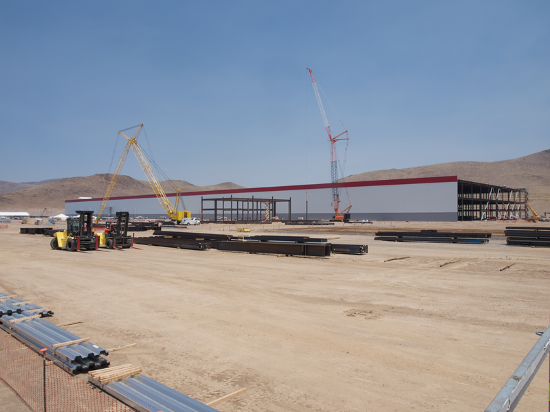Gigafactory front.
